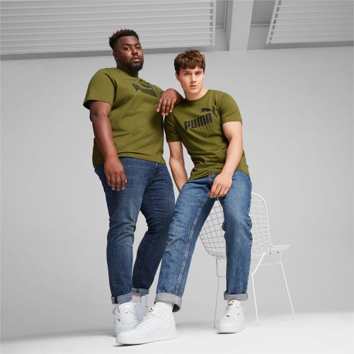 T-Shirt à logo Essentials Homme, Vert - PUMA - Modalova