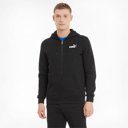 Sweat à capuche à fermeture zippée intégrale Essentials Logo homme - PUMA - Modalova