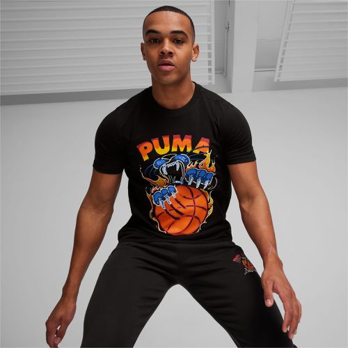 T-Shirt TSA PUMA HOOPS, Noir - PUMA - Modalova