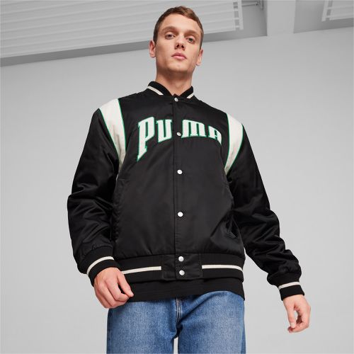 Veste universitaire PUMA TEAM, Noir - PUMA - Modalova