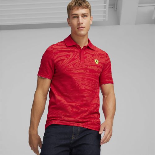 Polo à motif Scuderia Ferrari Motorsport Homme, Rouge - PUMA - Modalova