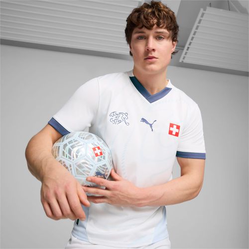 Maillot de football Away 2024 Suisse Homme, Blanc/Bleu - PUMA - Modalova