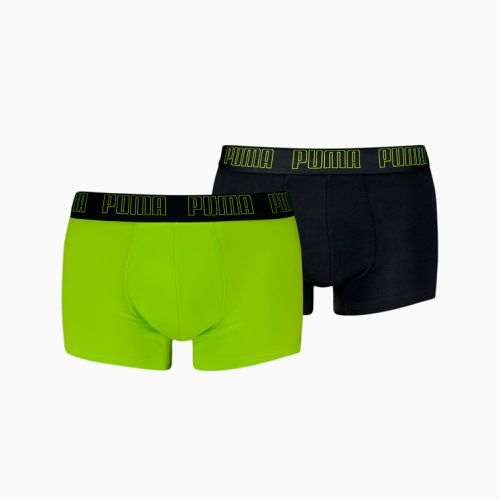 Lot de 2 boxers courts Basic Homme, Jaune/Bleu - PUMA - Modalova