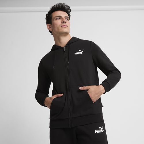 Veste à capuche zippée avec petit logo Essentials - PUMA - Modalova