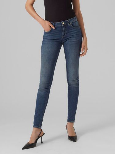 Vmlux Taille Moyenne Slim Fit Jeans - Vero Moda - Modalova