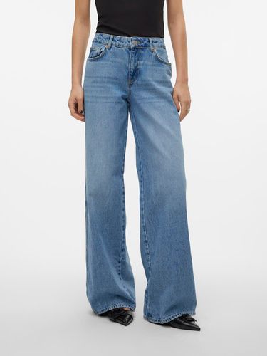 Vmremy Taille Moyenne Wide Fit Jeans - Vero Moda - Modalova