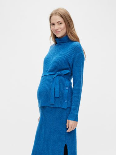 Pull En Maille Col Roulé - MAMA.LICIOUS - Modalova