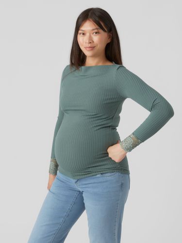 Tops Regular Fit Col Bateau - MAMA.LICIOUS - Modalova