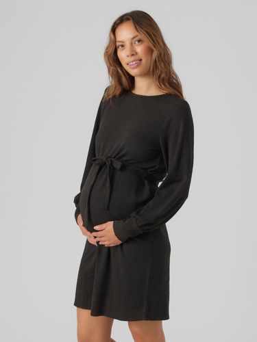 Robe Courte Regular Fit Col Rond - MAMA.LICIOUS - Modalova