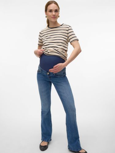 Jeans Flared Fit Taille Haute - MAMA.LICIOUS - Modalova