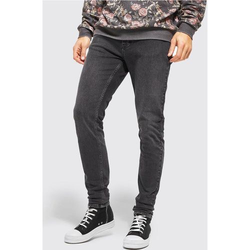 Tall - Jean uni coupe skinny - Boohooman - Modalova