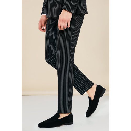 Pantalon de costume à rayures fines - - 34S - Boohooman - Modalova