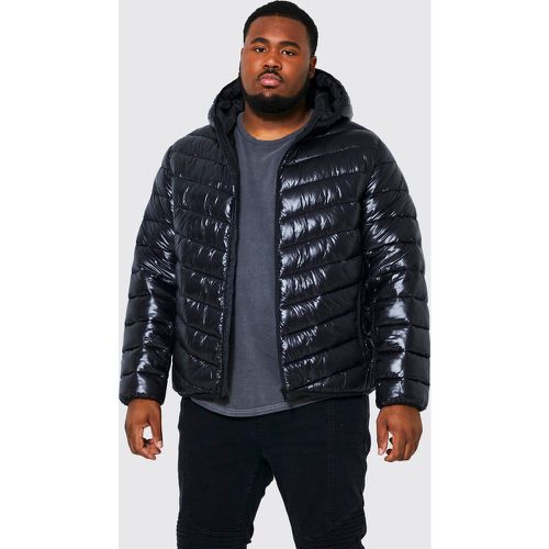 Grande taille - Veste matelassée brillante - Boohooman - Modalova