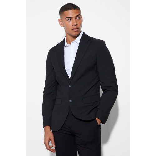 Veste de costume droite cintrée - Boohooman - Modalova