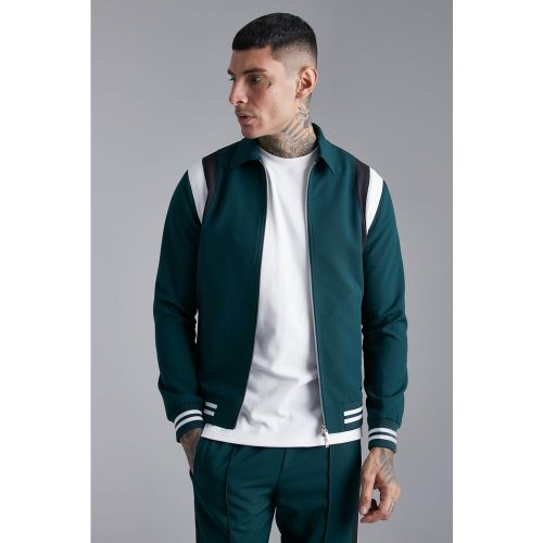 Bomber universitaire - Boohooman - Modalova