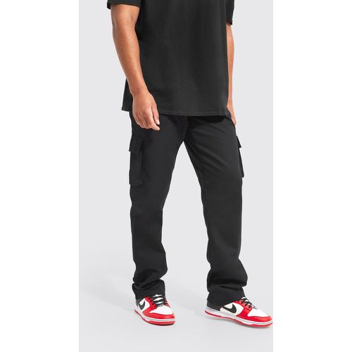 Tall - Pantalon chino cargo coupe décontractée - Boohooman - Modalova