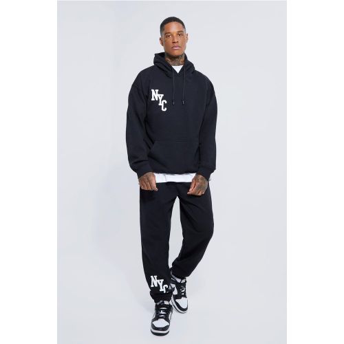 Survêtement oversize imprimé - Boohooman - Modalova