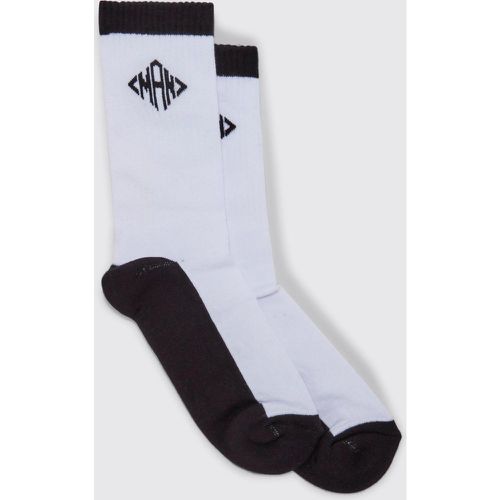 Chaussettes color block - MAN - Boohooman - Modalova