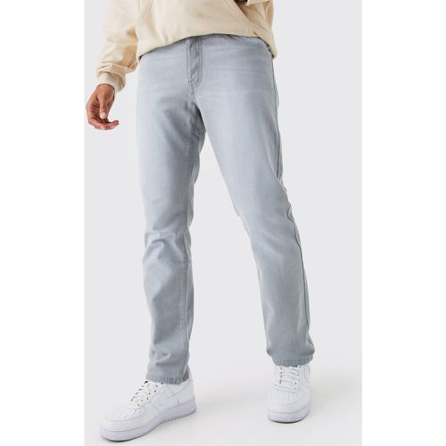 Jean droit rigide - - 28R - Boohooman - Modalova