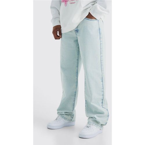 Jean baggy rigide - - 30R - Boohooman - Modalova