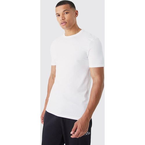 Tall - T-shirt moulant uni - Boohooman - Modalova