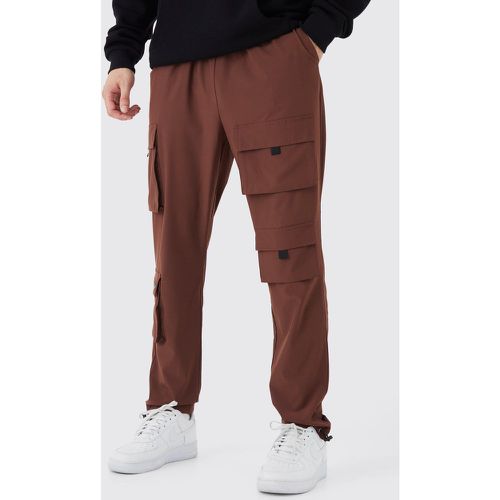 Tall - Pantalon cargo à poches multiples - Boohooman - Modalova