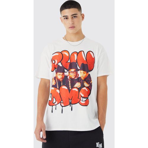 T-shirt oversize imprimé Run Dmc - Boohooman - Modalova