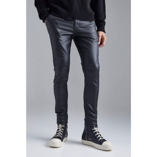 Pantalon skinny en twill - Boohooman - Modalova