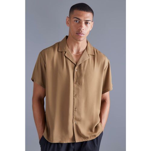 Chemise ample habillée à manches courtes - Boohooman - Modalova