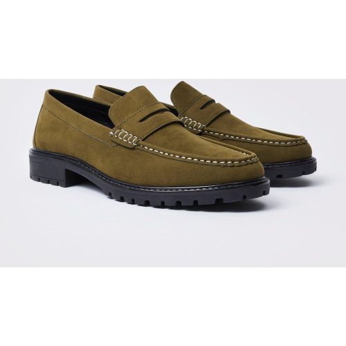 Mocassins en faux daim - Boohooman - Modalova