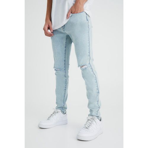 Jean skinny déchiré aux genoux - - 28R - Boohooman - Modalova