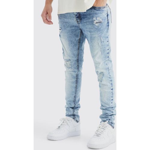 Jean skinny déchiré - - 34R - Boohooman - Modalova