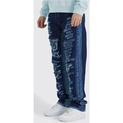 Tall - Jean large déchiré - Boohooman - Modalova