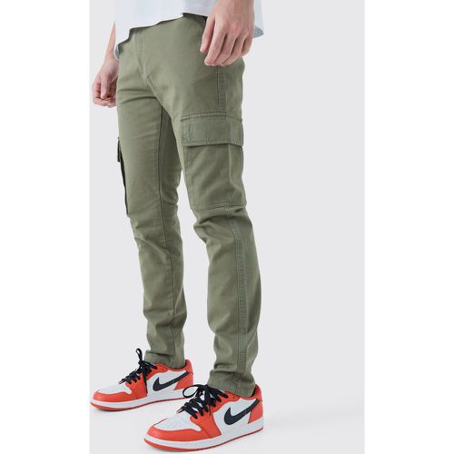 Pantalon cargo skinny - Boohooman - Modalova