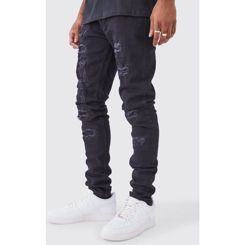 Tall - Jean skinny déchiré - Boohooman - Modalova