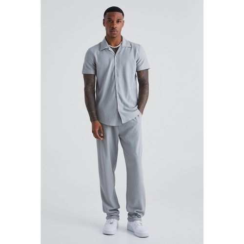 Ensemble habillé avec chemise et pantalon - Boohooman - Modalova