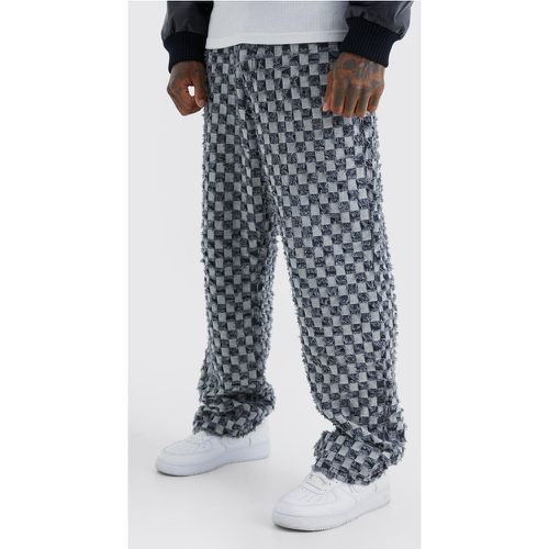 Pantalon ample à carreaux - Boohooman - Modalova