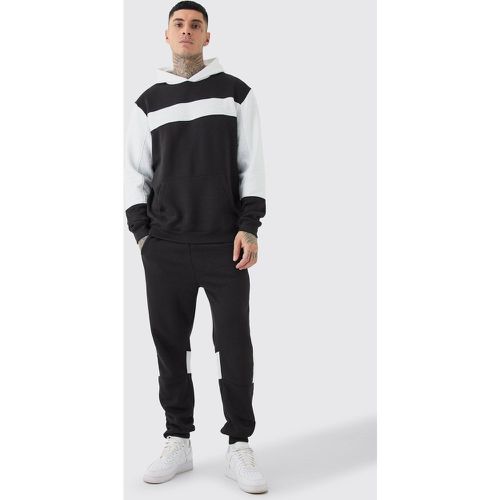 Tall - Survêtement color block - Boohooman - Modalova