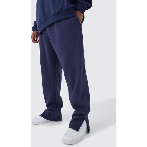 Grande taille - Jogging fendu - - XXXL - Boohooman - Modalova