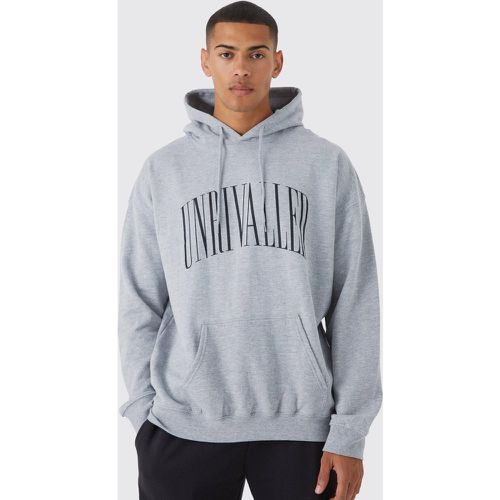 Sweat à capuche oversize imprimé homme - Boohooman - Modalova