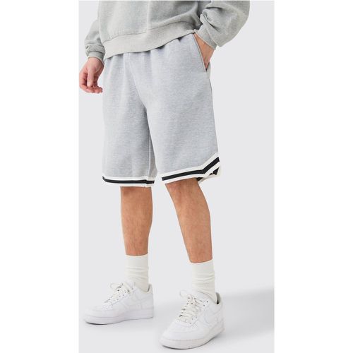 Oversized Jersey Tape Short homme - Boohooman - Modalova