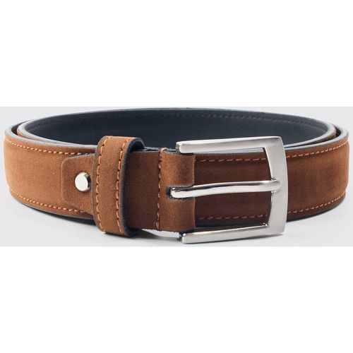 Faux Suede Belt In - M - Boohooman - Modalova