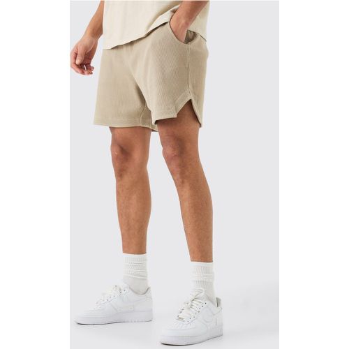 Relaxed Volley Waffle Short homme - Boohooman - Modalova