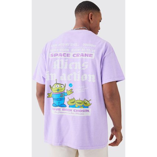 T-shirt oversize délavé à imprimé Toy Story - Boohooman - Modalova