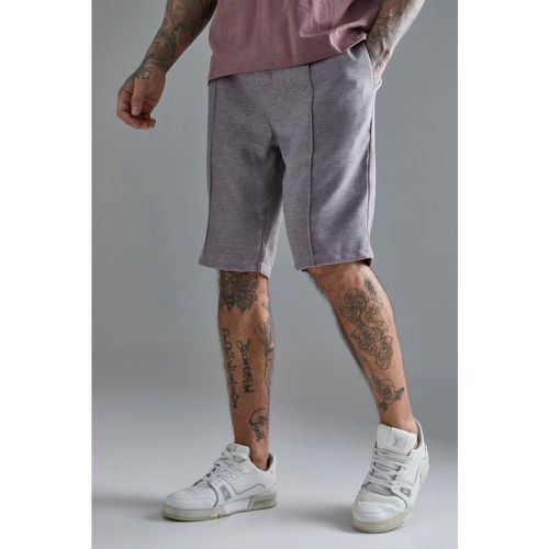 Tall Textured Pintuck Seam Short homme - Boohooman - Modalova