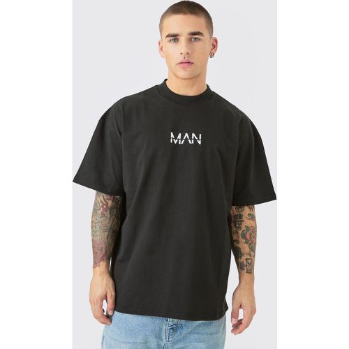 Man Dash Oversized Heavy T-shirt - Boohooman - Modalova