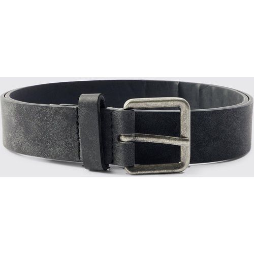 Ceinture effet vieilli en simili - Boohooman - Modalova