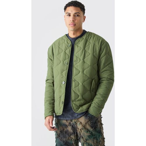 Onion Quilted Liner Jacket - Boohooman - Modalova