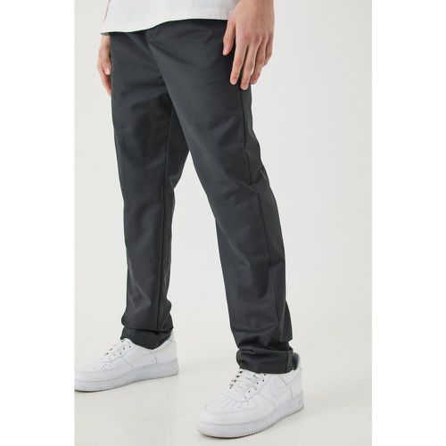 Comfort Waist Pleat Front Trousers - Boohooman - Modalova