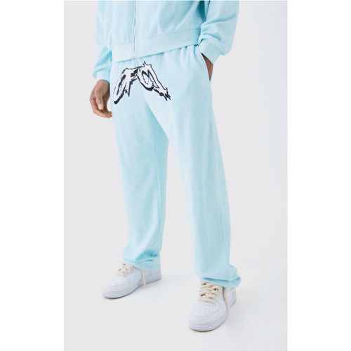 Relaxed Ofcl Towelling Jogger - Boohooman - Modalova